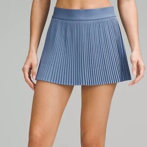 Varsity High-Rise Pleated Tennis Skirt